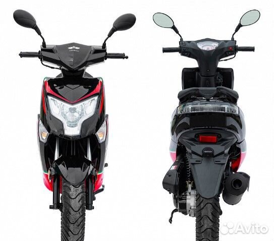 Скутер Regulmoto eagle 50 (LJ50QT-3L) колёса R12