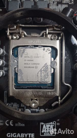 Intel core i5 6600k Gigabyte ga-b150m Zalman