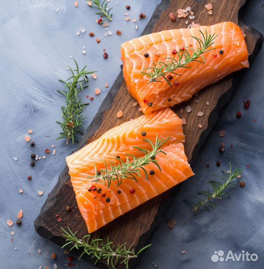 Рыба оптом Лосось филе семги оптом