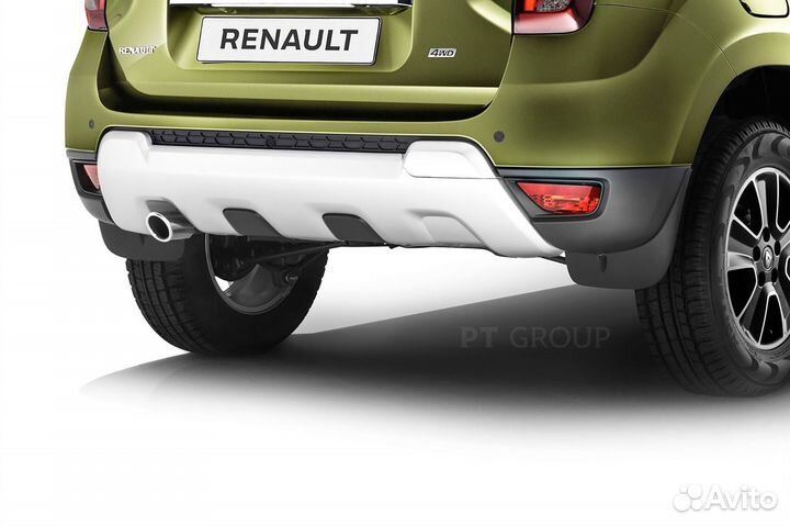 Брызговики задние широкие Renault Duster 2012-2015