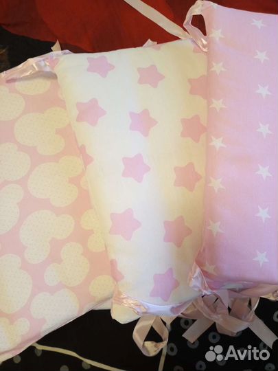 Бортики в детскую кроватку