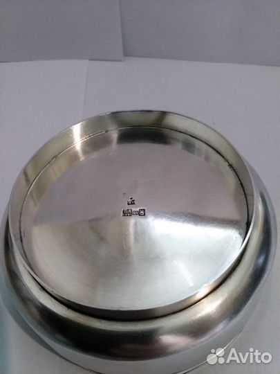 Сахарница серебренная 84 пробы, царизм