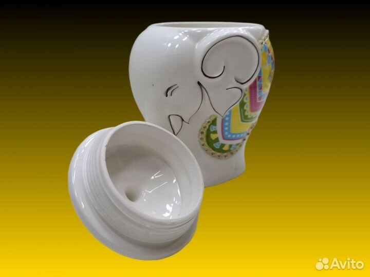 П.5165 Сувенирная сахарница Слон