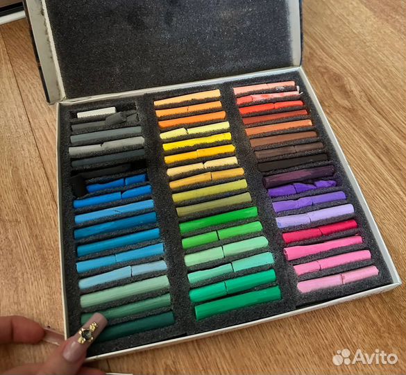 Пастель сухая художественная