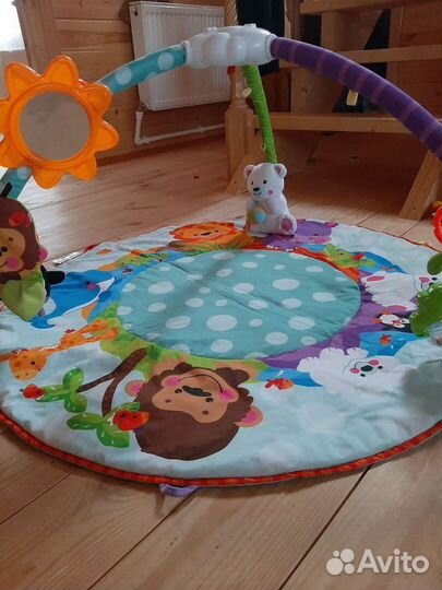 Детский развивающийся коврик