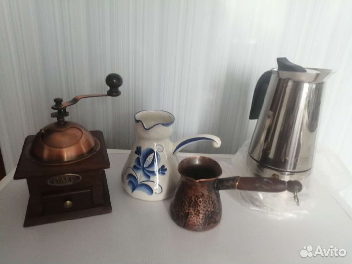 Кофеварки, кофемолка, турки
