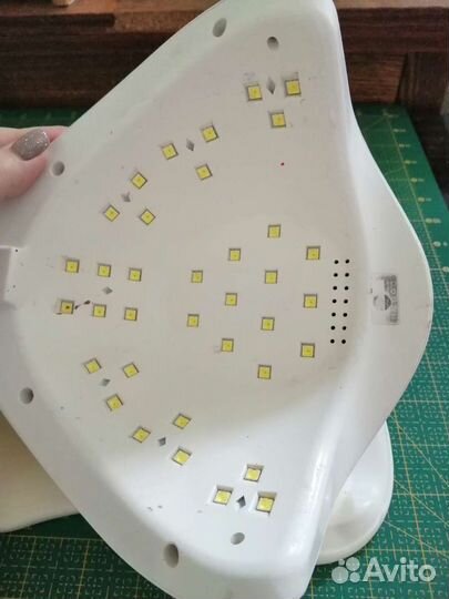 Гибридная лампа для ногтей