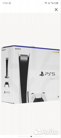 PlayStation 5, с дисководом, 825 гб SSD