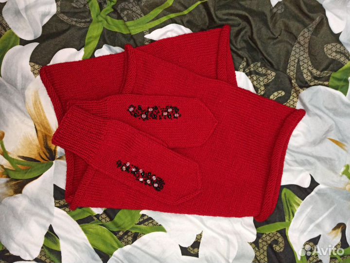 Снуд и варежки