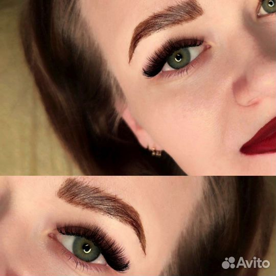 Наращивание ресниц /брови