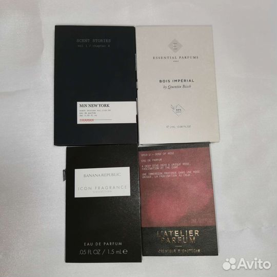 Пробники люксовой парфюмерии