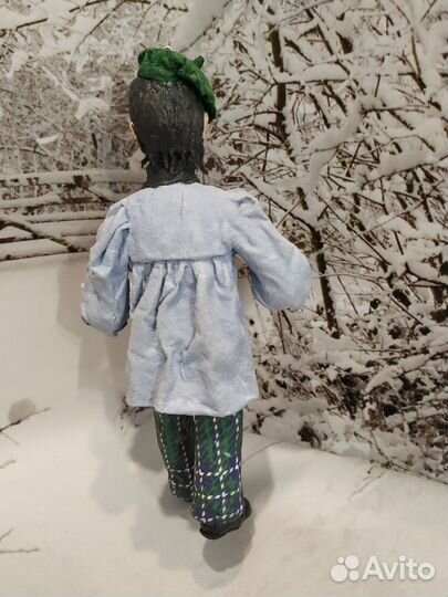 Ватные елочные игрушки