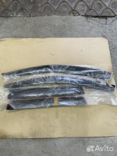 Дефлекторы дверей Mitsubishi Outlander 2 поколение