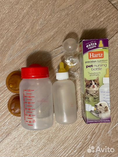 Бутылочки для кормления животных