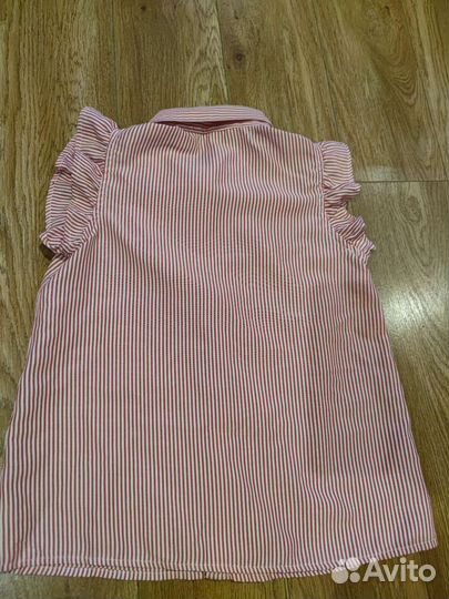 Блуза без рукавов для девочки 140 см 8-10 лет