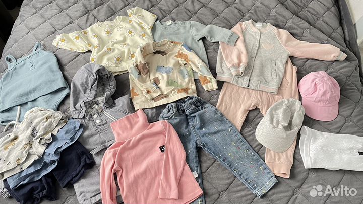 Вещи пакетом на девочку 86+