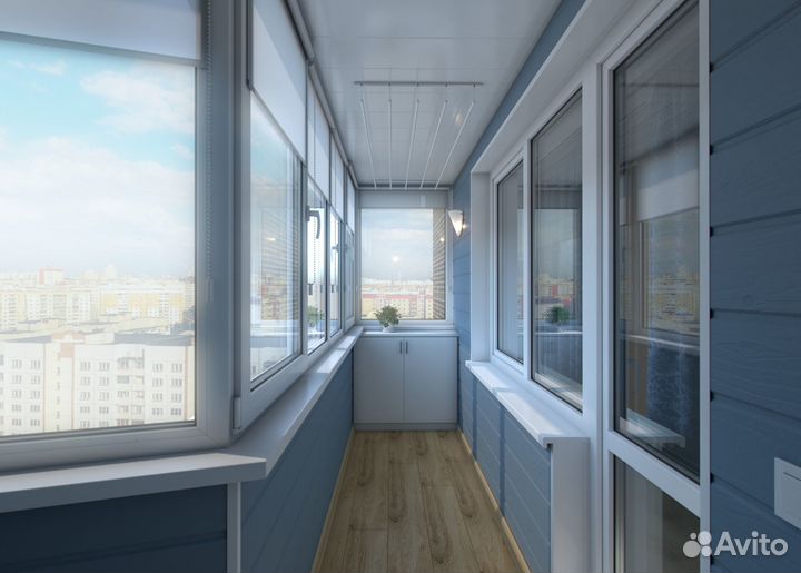 Балкон + отделка