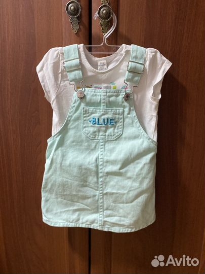 Джинсовое платье для девочки