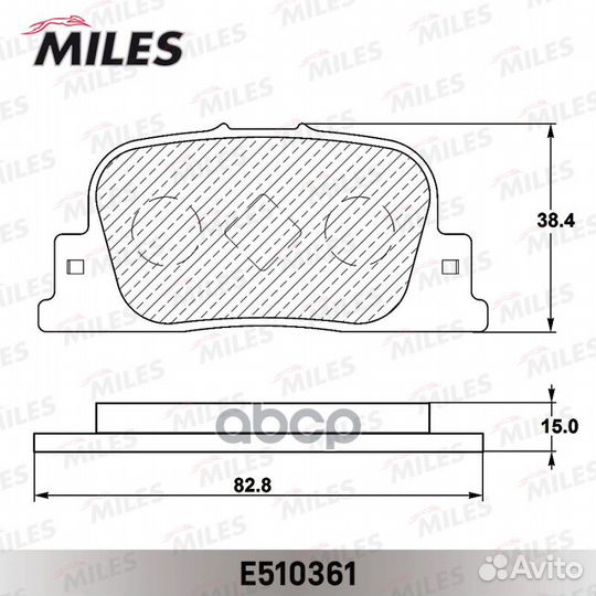 Колодки тормозные (Смесь ceramic) toyota camry