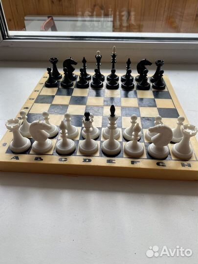 Шахматы СССР №16 карболитовые