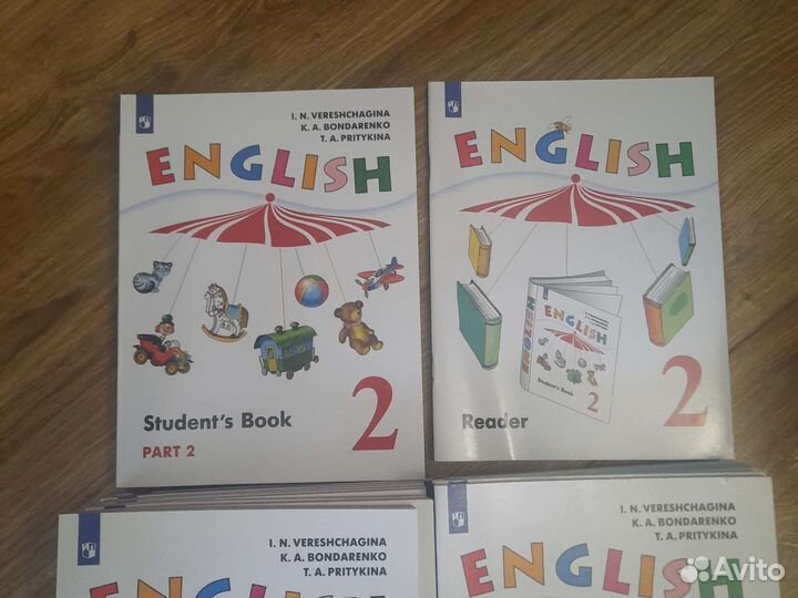 Английский язык верещагина 2, 3, 4 класс
