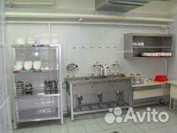 Мойка посуды в столовой