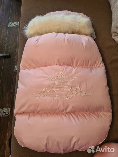 Конверт на выписку зимний для девочки