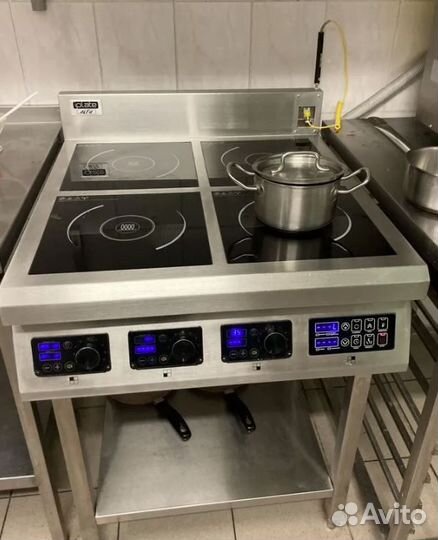 Индукционная плита без импульса, термощуп Су вид