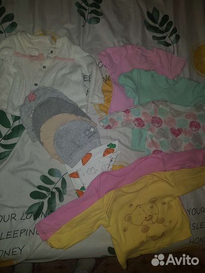 Детские вещи пакетом для девочек 3-5 месяца