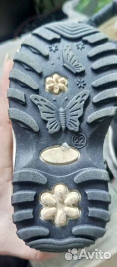 Сапожки зимние детские 22 размер