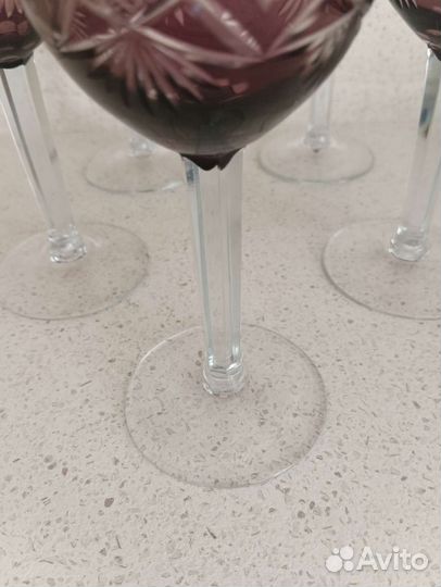 Фужеры хрустальные СССР