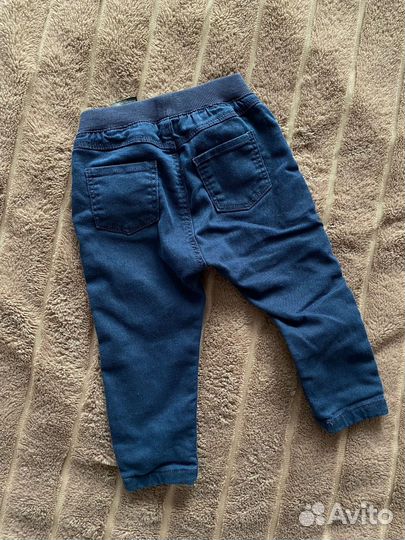Джинсы на мальчика H&M, 80см