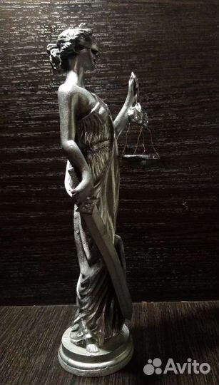 Статуэтка Фемида свинец 21см