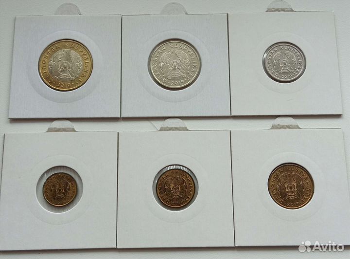 Набор монет Казахстана 2019 года