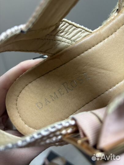 Эспадрильи женские сандалии