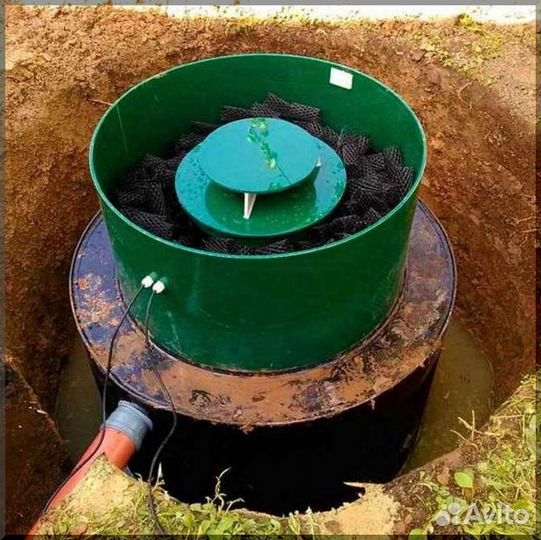 Установка септика. Рассрочка 12 мес