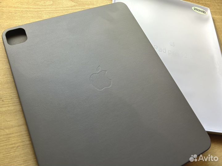 Кожаный Чехол книжка iPad Pro 12.9 2020