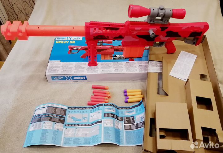 Бластер Nerf Fortnite Heavy SR F0929