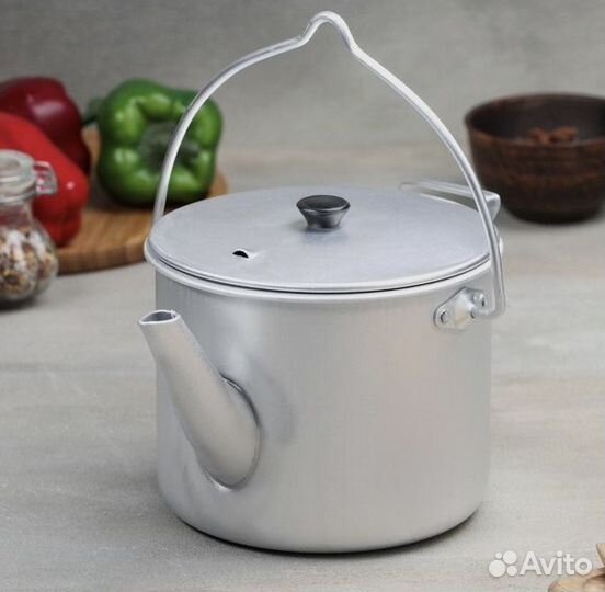 Алюминиевый чайник-котелок 2.5 л