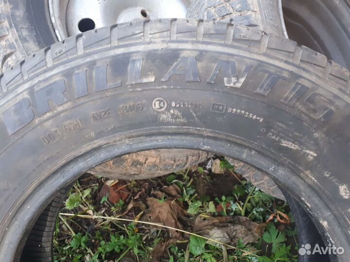 Колесо r14 165x80 barum