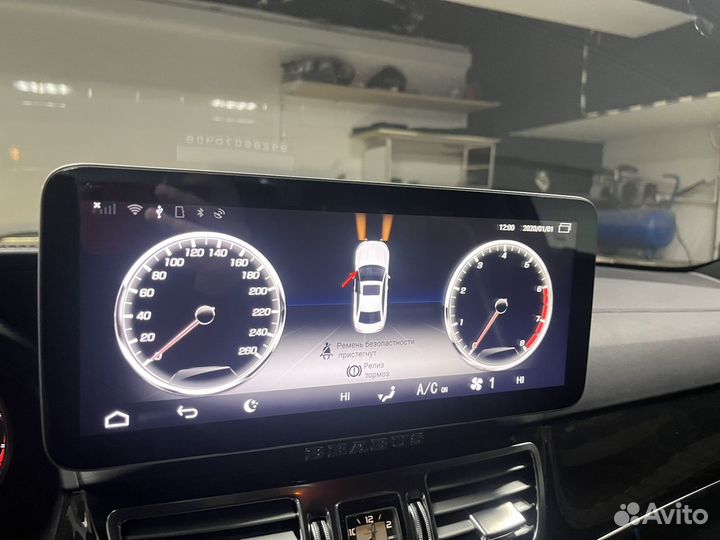 Android на mercedes w212