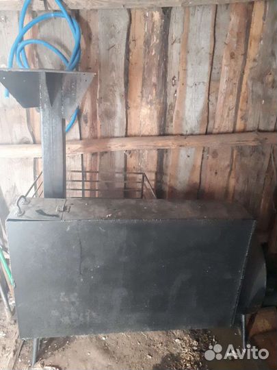 Печь для бани с баком