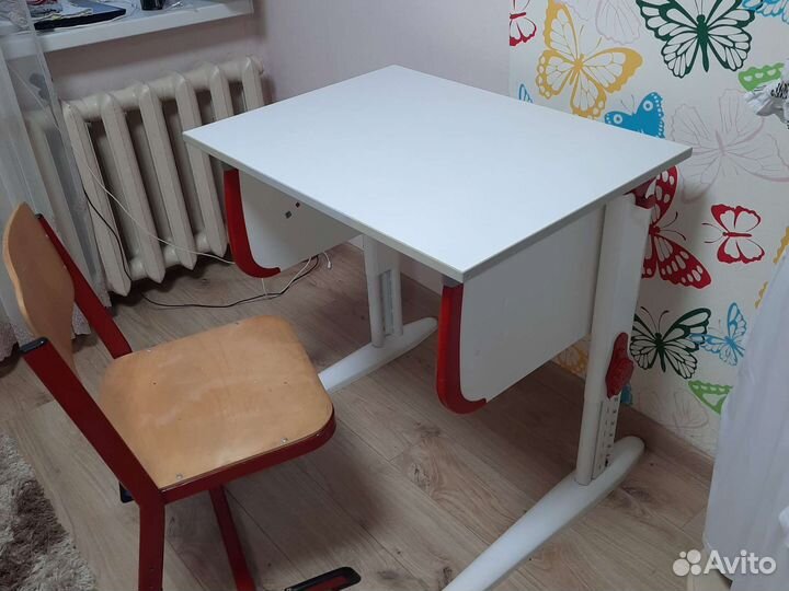 Растущая парта и стул