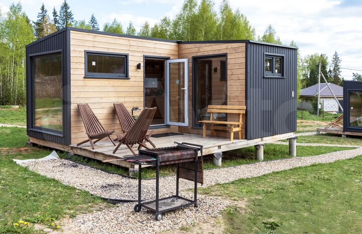 Дом 27 м² на участке 1,5 га