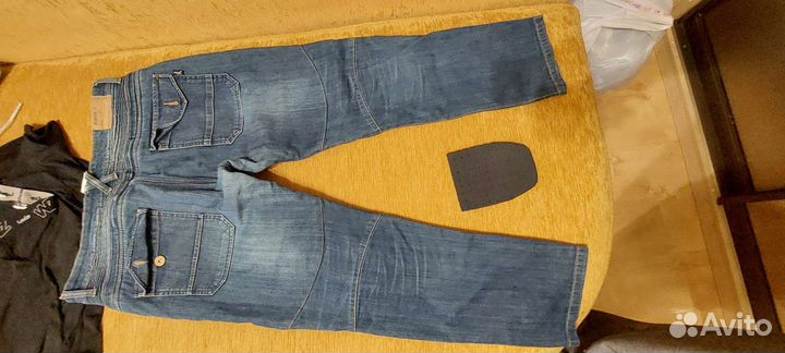 Мотоджинсы мужские 54 - 56 р-р