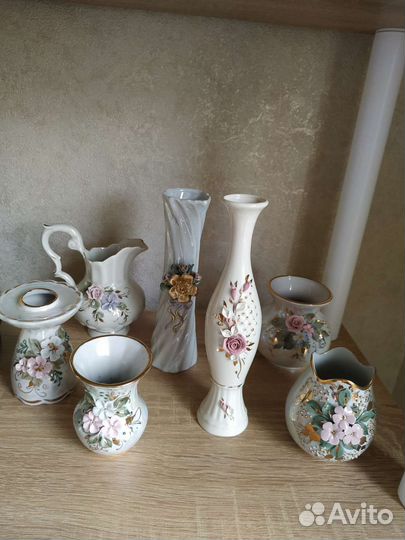 Ваза кисловодский фарфор