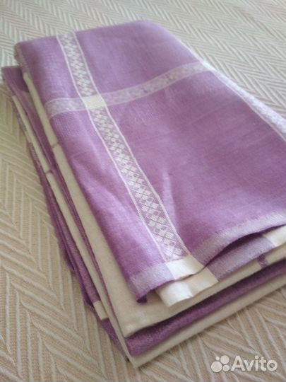 Скатерть льняная СССР