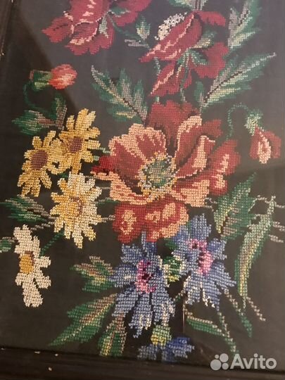 Картина вышивка