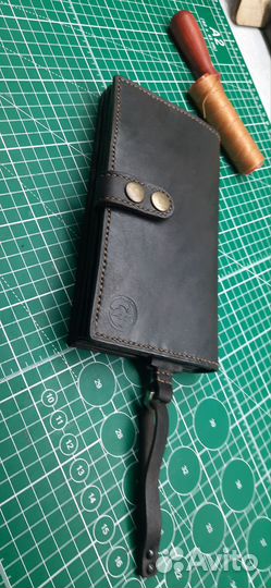 Барсетка кожаная мужская