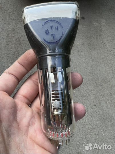 Лампа осцилографа 6ло1и